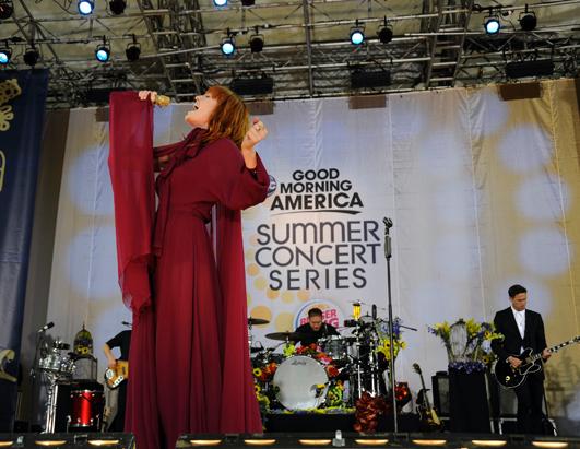 Florence and the Machine Rock GMA's Summer Concert Series!