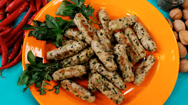 PHOTO: Fragrant chicken fingers are shown.