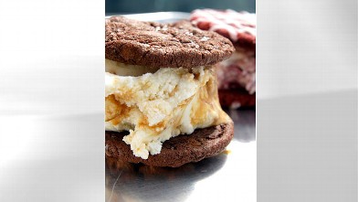 PHOTO: Coolhaus' chicken and waffle ice cream is shown here.