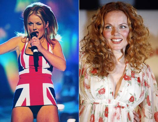 geri halliwell union jack. Ginger Spice (Geri Halliwell)