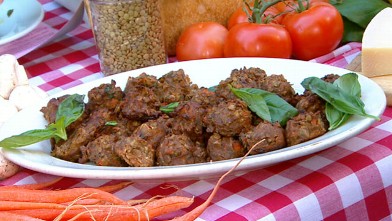 PHOTO: The Meatball Shop's Veggie Balls.