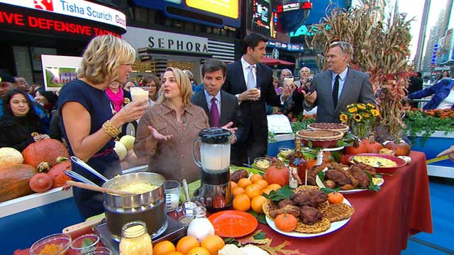 PHOTO:Â Elizabeth Karmel's recipes featured on GMA, Nov. 9, 2011