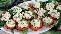 PHOTO: Healthy breakfast sandwiches are shown.