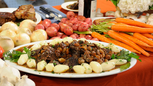 PHOTO: Julia Child's beef bourguignon is shown.