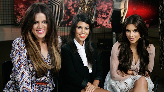 PHOTO:&nbsp;Kim, Khloe and Kourtney Kardashian are being interviewed by "Good Morning America's" Lara Spencer.