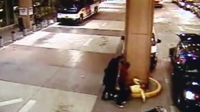 VIDEO: Man says he was victim of unprovoked attack involving singers security guards.