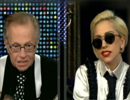 Lady Gaga as Larry King