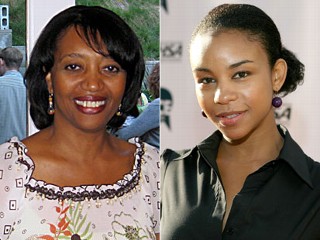 Lesley Herring, left, sister of actress Aasha Davis, has been missing since Feb. 8.