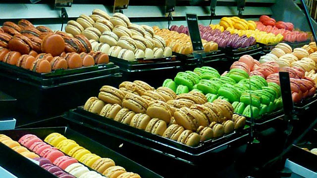 PHOTO: Macarons are the perfect gift for someone at home.