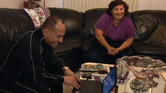 PHOTO: Gina Pairulli, one of the stars of TLCs "Mamas Boys of the Bronx" lives to cook for her son Frankie.