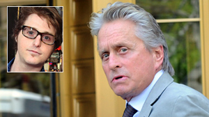 PHOTO Michael Douglas arrives at Manhattan federal court for the sentencing of his son Cameron Douglas.