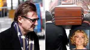 Family and friends gathers for Natasha Richardsons wake