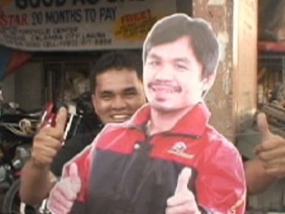 VIDEO: People in the Philippines Go Crazy for Manny Pacquiao