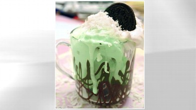 PHOTO: Lauren Torrisi's coconut mint Oreo sundae is shown here.