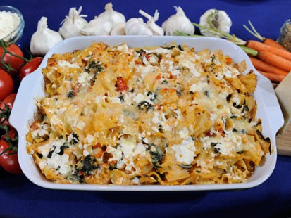 PHOTO: Stanley Tuccis pasta casserole recipe is shown here.