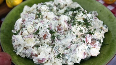 PHOTO: Carla Hall's lemony dill potato salad is shown here.