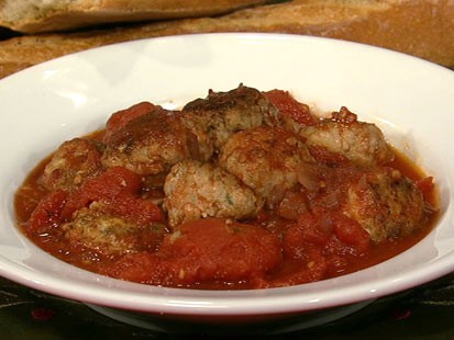 PHOTO: Michael Symons ricotta meatballs are shown here.