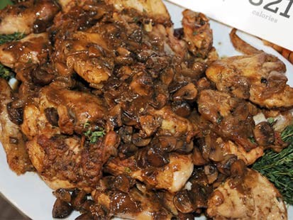 Rocco DiSpirito's chicken marsala.