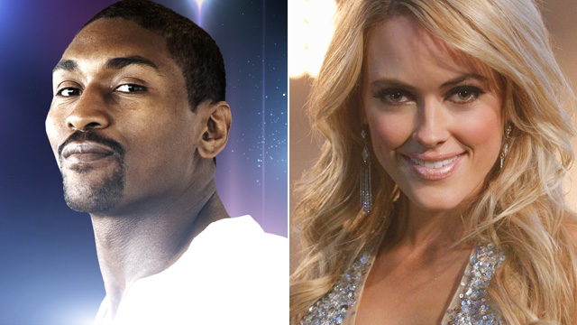 PHOTO: Ron Artest, Peta Murgatroyd