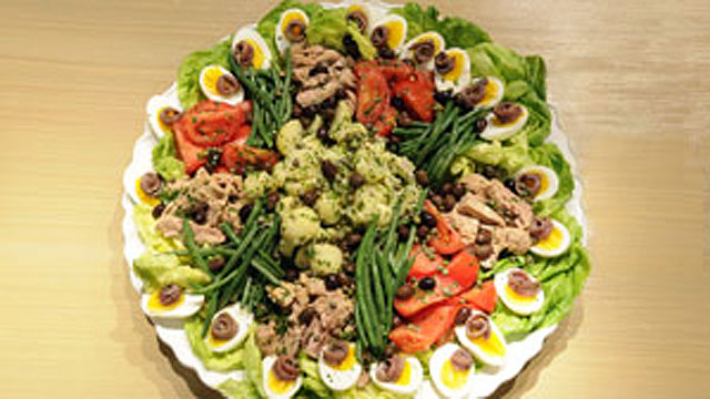 PHOTO: Julia Child's Salade Nicoise.