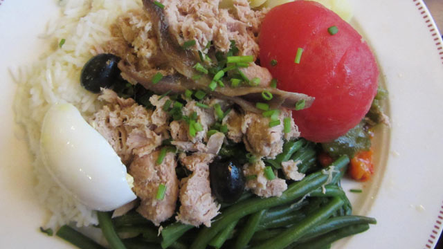 PHOTO: Salade nicoise is shown here.