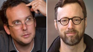Photo: A.O. Scott and Michael Phillips