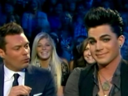 Video: Ryan Seacrest comments on Adam Lamberts tongue.