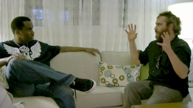 VIDEO: Joaquin Phoenix attempts to sell Sean