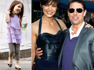 PHOTO Tom Cruise and Katie Holmes have reportedly splashed out $3.6million on their daughter?s clothes.