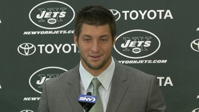 VIDEO: Tim Tebow discusses relationship with starting quarterback Mark Sanchez.