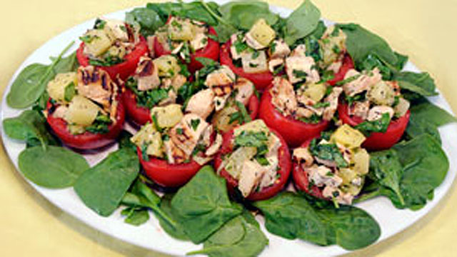 PHOTO: Tomatoes Hawaiian Chicken Salad