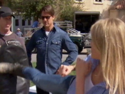 Video: Tom Cruise and Cameron Diaz stunt rehearsal.