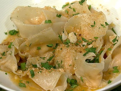 Carla Hall's tortellini mac and cheese is shown here.