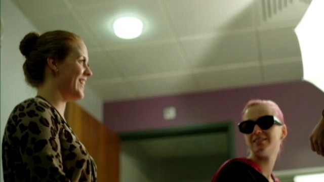 VIDEO: Upcoming film shows singers close relationship with older sister Angela Hudson.