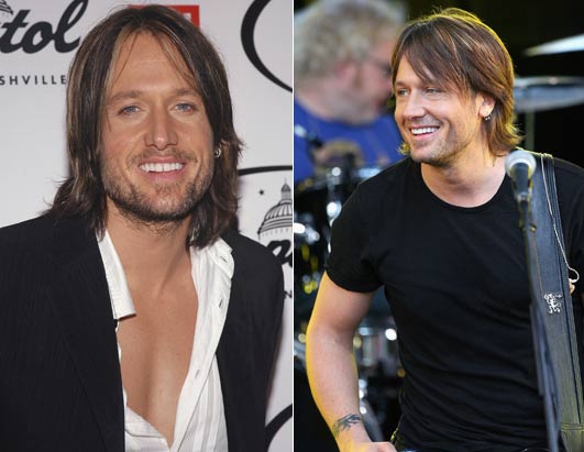 Celeb Rehab Before After. Country music star Keith Urban checked himself 