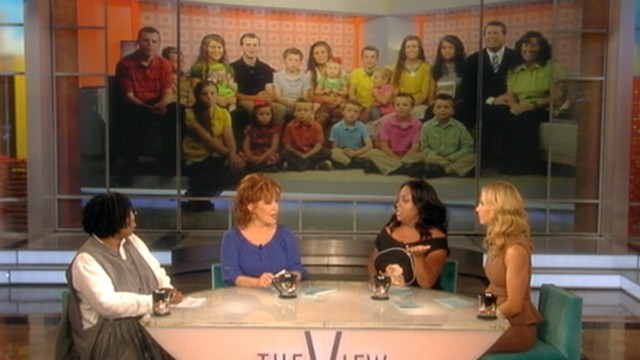 VIDEO: The ladies discuss the 45-year-old reality TV moms growing family.