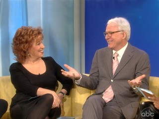 Steve Martin's 'View' of Letterman