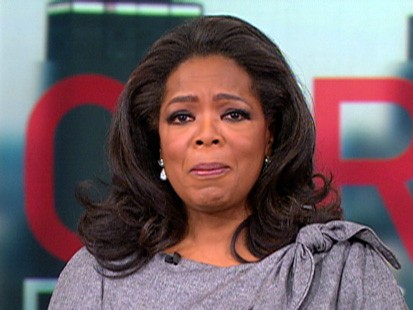 VIDEO: Oprah Winfrey gets choked up while discussing the 2011 end to her show.