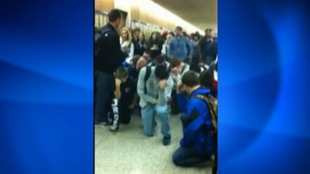 VIDEO: N.Y. school officials declared the teens actions a "dangerous situation."