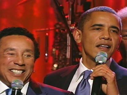 VIDEO: President Obama sings at a civil rights concert.