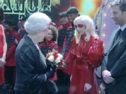 Lady GaGa Hails the Queen