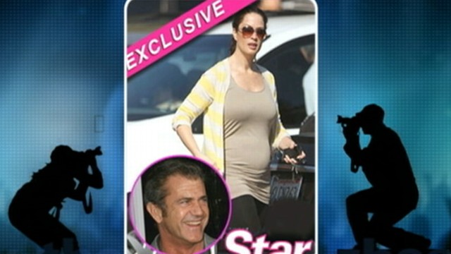 VIDEO: Actor's ex-girlfriend, reality TV star Laura Bellizzi, is pregnant.