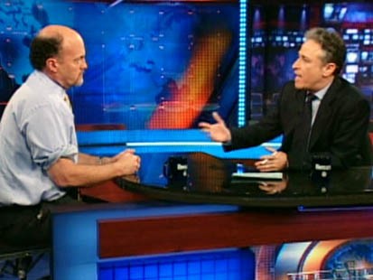VIDEO: Jon Stewart interview Jim CRamer on The Daily Show.