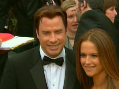 VIDEO: Actors John Travolta and Kelly Preston announce that theyre expecting a baby.