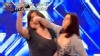 VIDEO: X Factor contestants throw punches and curse after being criticized by judges.