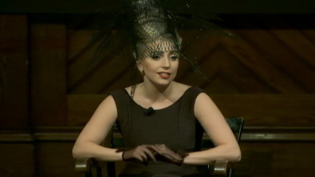 VIDEO: Pop star urges young people to "challenge meanness and cruelty."