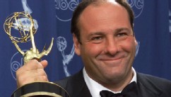 PHOTO: This Sept. 10, 2000 file photo shows actor James Gandolfini with his award for outstanding lead in a drama series for his work in 