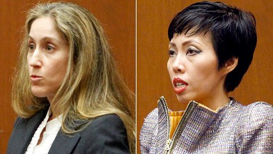 PHOTO: Dr. Richelle Cooper and Dr. Thao Nguyen are the two UCLA doctors who treated Jackson when he arrived at the hospital.