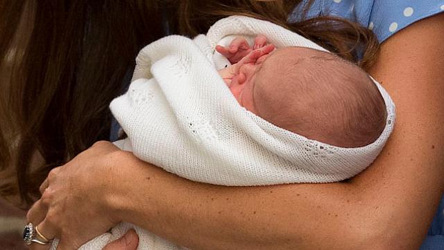 First Appearance of the Royal Baby