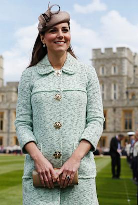Kate Middleton Radiant in Red